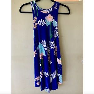 Ava Sky Floral Dress XS